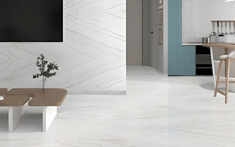 White Marble Polishing